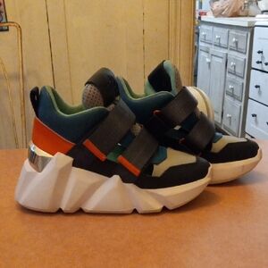 United Nude Sneakers in Blue and Orange